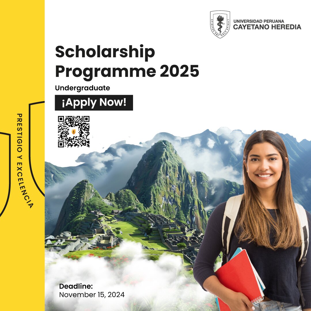 Scholarship Opportunity in Peruana Cayetano Heredia University