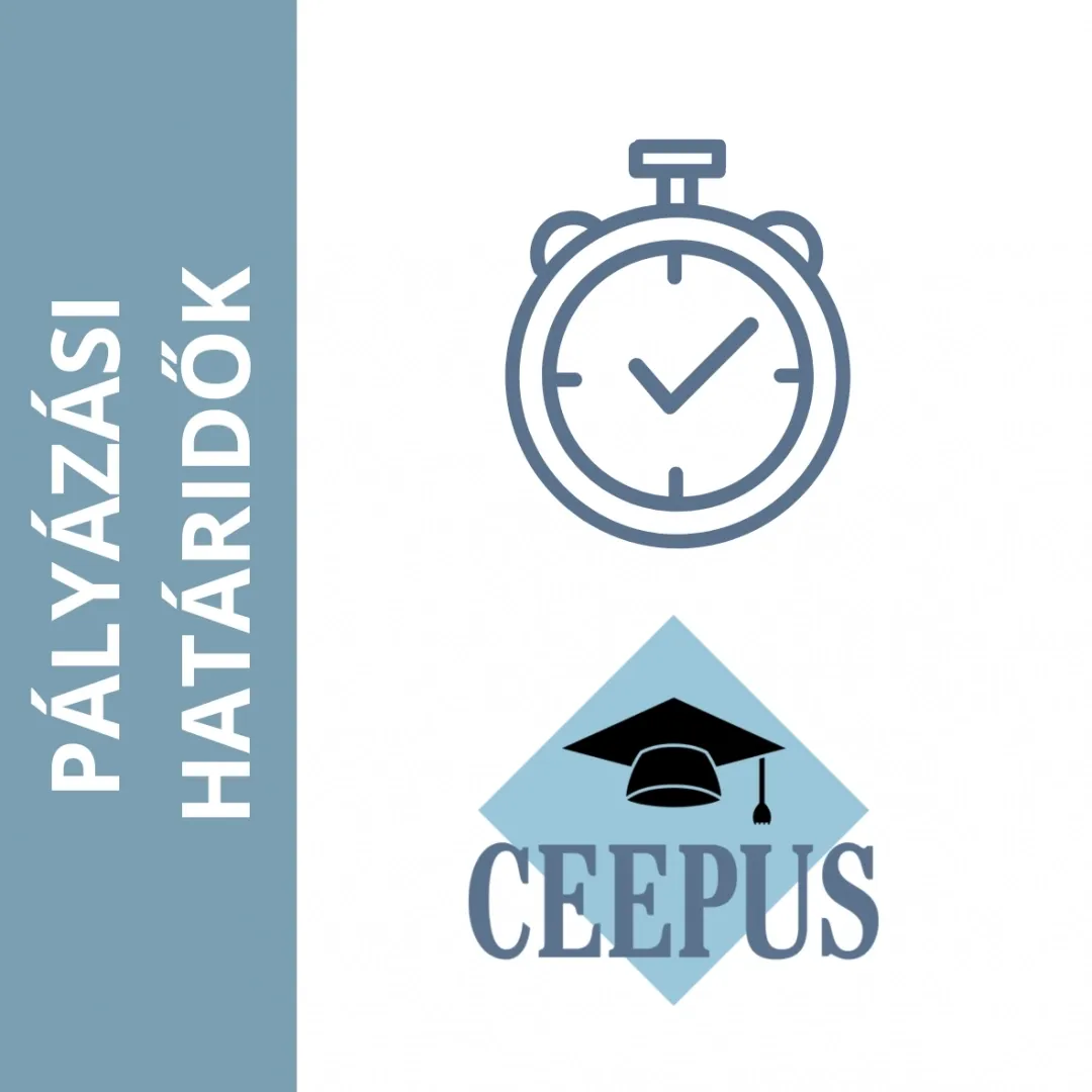 CEEPUS - pályázati határidők