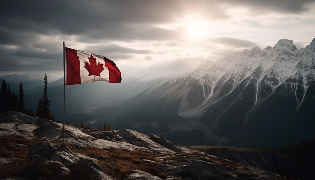 majestic-mountain-range-tranquil-scene-canadian-flag-generative-ai_188544-40601.jpg