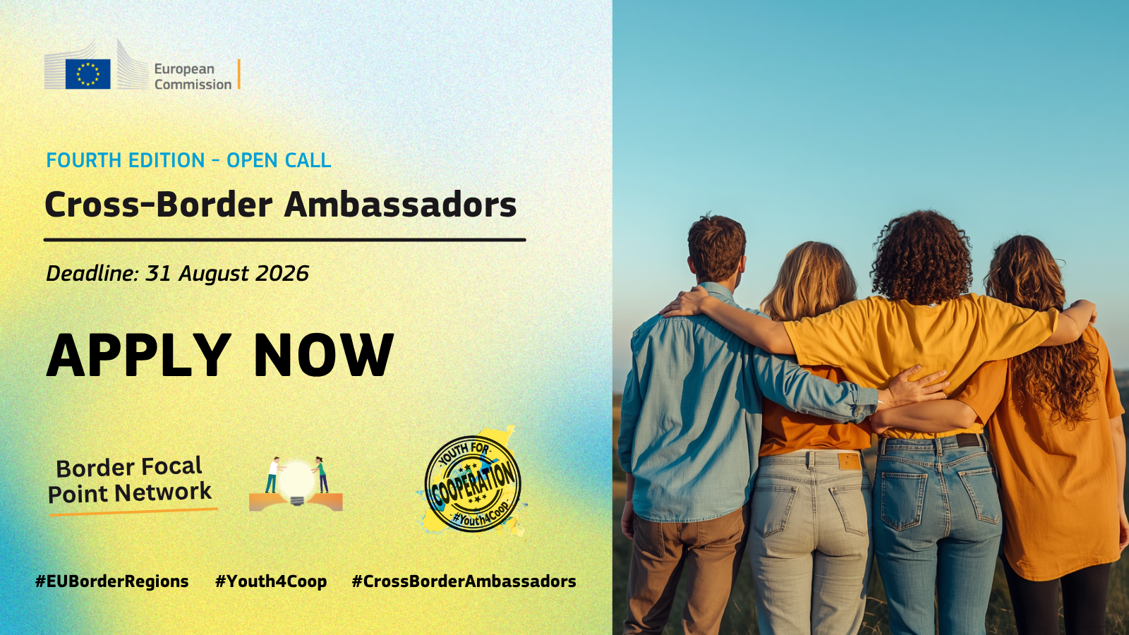 Open Call for Young Cross-Border Ambassadors Open Call for Young Cross-Border Ambassadors